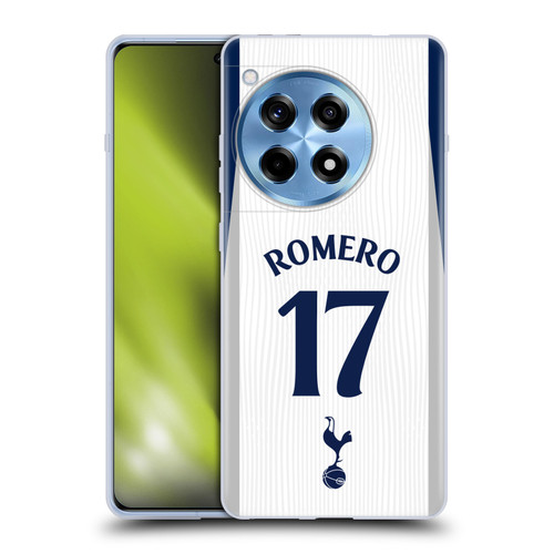 Tottenham Hotspur F.C. 2025/26 Players Home Kit Cristian Romero Soft Gel Case for OnePlus 12R Tottenham Hotspur F.C. 2025/26 Players Home Kit Cristian Romero Soft Gel Case for OnePlus 12R