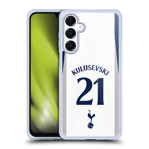 Tottenham Hotspur F.C. 2025/26 Players Home Kit Dejan Kulusevski Soft Gel Case for Samsung Galaxy A16 5G