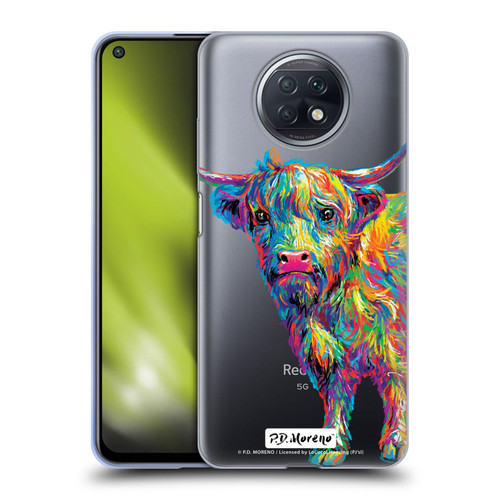 P.D. Moreno Animals II Reuben The Highland Cow Soft Gel Case for Xiaomi Redmi Note 9T 5G