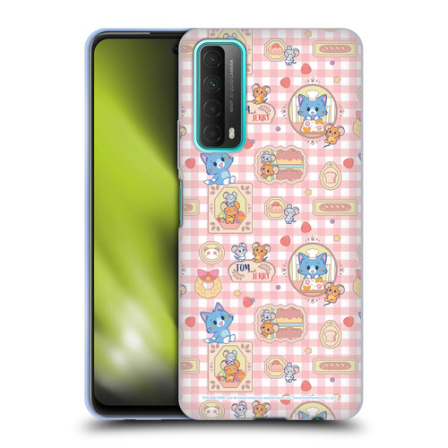 Tom and Jerry Gokko Graphics Baking Pattern Soft Gel Case for Huawei P Smart (2021)