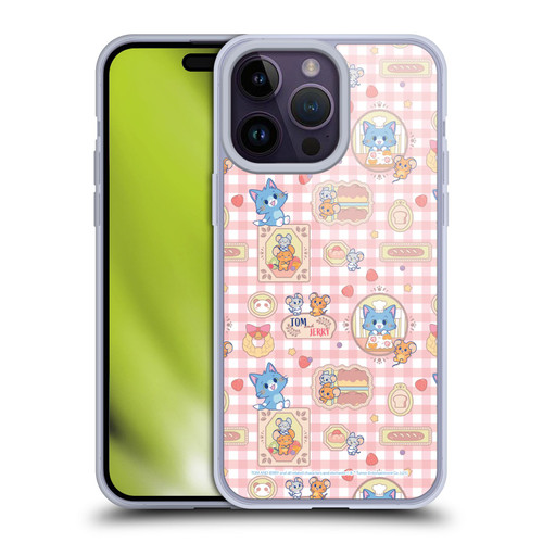 Tom and Jerry Gokko Graphics Baking Pattern Soft Gel Case for Apple iPhone 14 Pro Max