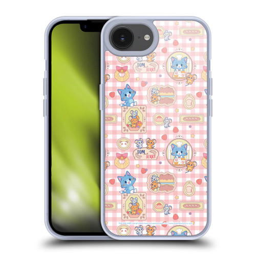 Tom and Jerry Gokko Graphics Baking Pattern Soft Gel Case for Apple iPhone 16e