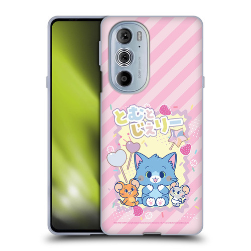 Tom and Jerry Gokko Graphics Character Art Soft Gel Case for Motorola Edge X30