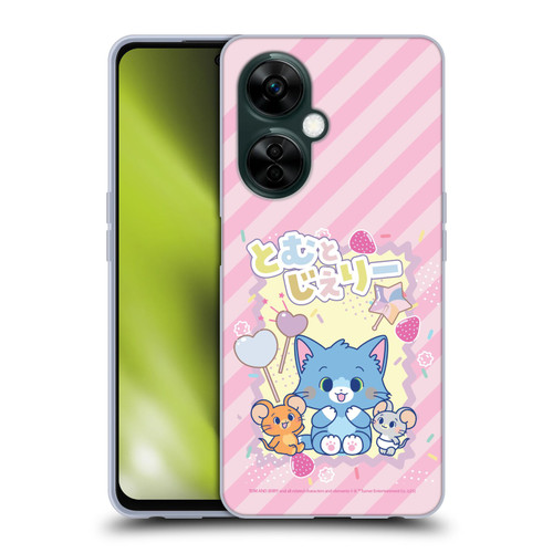 Tom and Jerry Gokko Graphics Character Art Soft Gel Case for OnePlus Nord N30