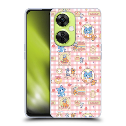 Tom and Jerry Gokko Graphics Baking Pattern Soft Gel Case for OnePlus Nord CE 3 Lite 5G