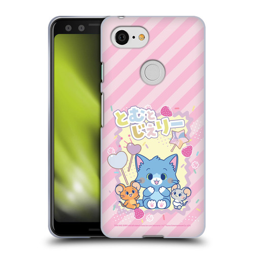Tom and Jerry Gokko Graphics Character Art Soft Gel Case for Google Pixel 3