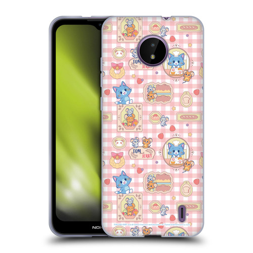 Tom and Jerry Gokko Graphics Baking Pattern Soft Gel Case for Nokia C10 / C20