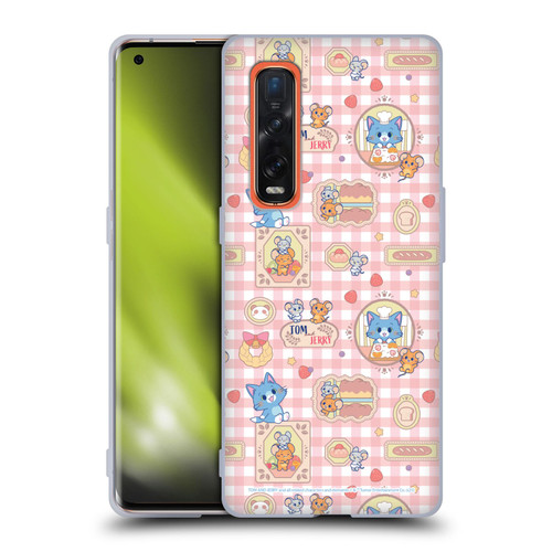 Tom and Jerry Gokko Graphics Baking Pattern Soft Gel Case for OPPO Find X2 Pro 5G