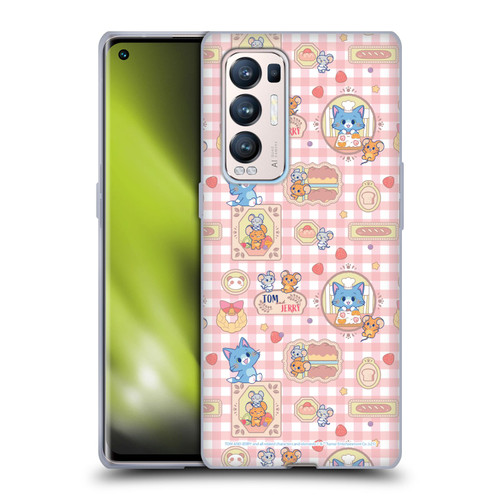 Tom and Jerry Gokko Graphics Baking Pattern Soft Gel Case for OPPO Find X3 Neo / Reno5 Pro+ 5G