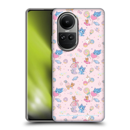 Tom and Jerry Gokko Graphics Sweets Pattern Soft Gel Case for OPPO Reno10 5G / Reno10 Pro 5G