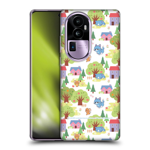 Tom and Jerry Gokko Graphics Trees Pattern Soft Gel Case for OPPO Reno10 Pro+