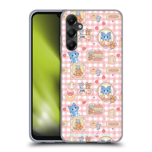 Tom and Jerry Gokko Graphics Baking Pattern Soft Gel Case for Samsung Galaxy A05s