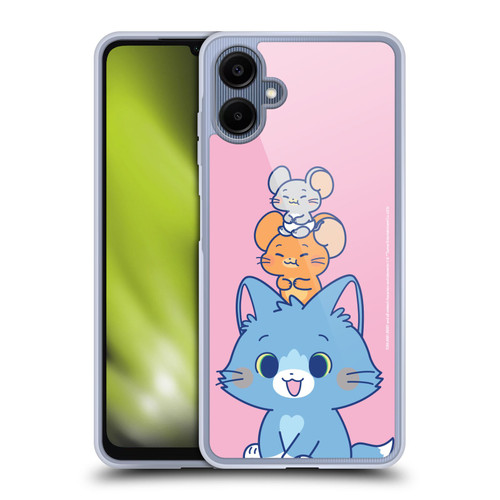 Tom and Jerry Gokko Graphics Characters Soft Gel Case for Samsung Galaxy A06 4G