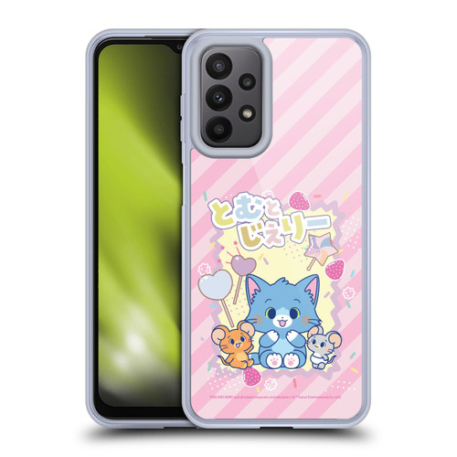 Tom and Jerry Gokko Graphics Character Art Soft Gel Case for Samsung Galaxy A23 / 5G (2022)