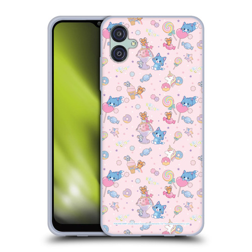 Tom and Jerry Gokko Graphics Sweets Pattern Soft Gel Case for Samsung Galaxy M04 5G / A04e