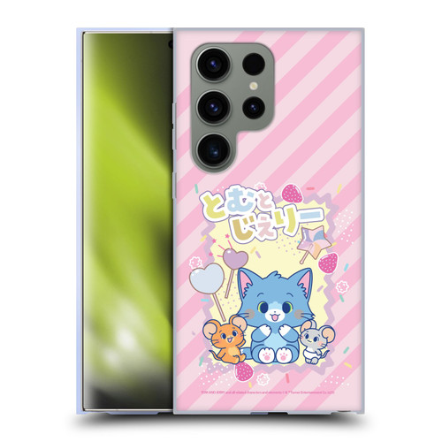 Tom and Jerry Gokko Graphics Character Art Soft Gel Case for Samsung Galaxy S24 Ultra 5G