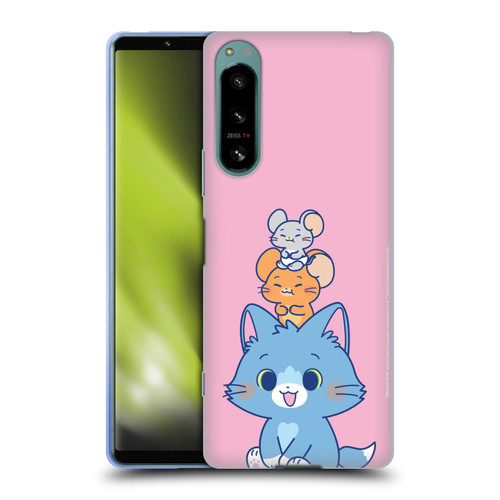 Tom and Jerry Gokko Graphics Characters Soft Gel Case for Sony Xperia 5 IV Tom and Jerry Gokko Graphics Characters Soft Gel Case for Sony Xperia 5 IV