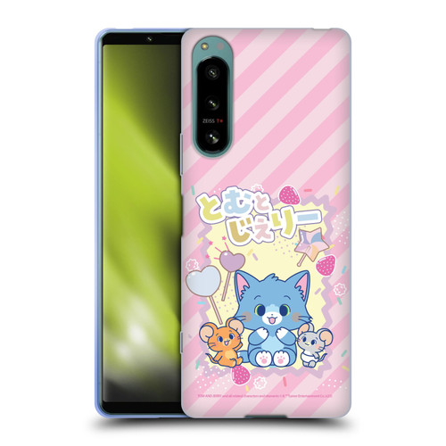 Tom and Jerry Gokko Graphics Character Art Soft Gel Case for Sony Xperia 5 IV Tom and Jerry Gokko Graphics Character Art Soft Gel Case for Sony Xperia 5 IV