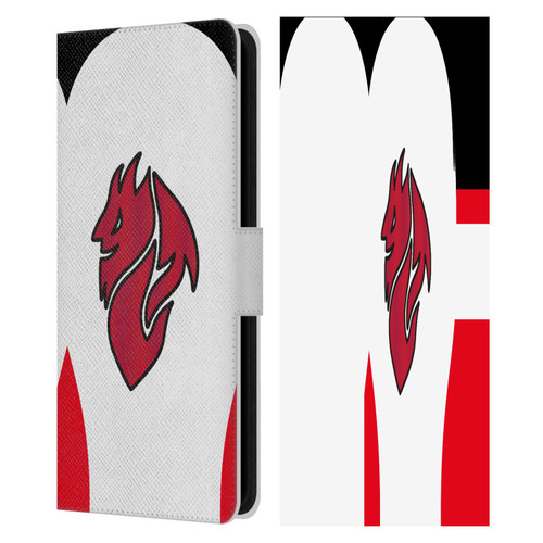 AC Milan 2025/26 Crest Kit Away Leather Book Wallet Case Cover For Samsung Galaxy S23 FE 5G