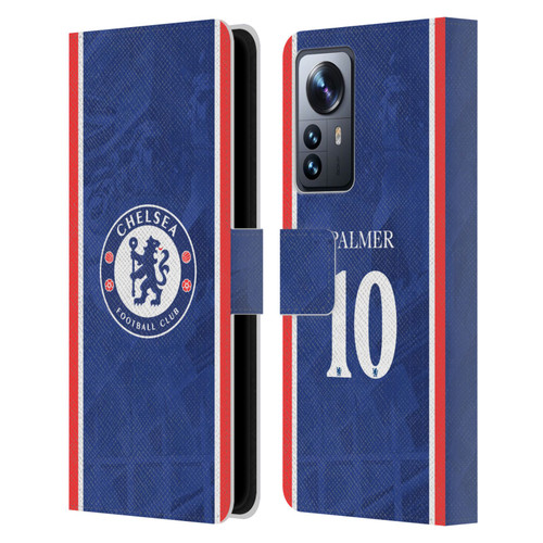 Chelsea Football Club 2025/26 Players Home Kit Cole Palmer Leather Book Wallet Case Cover For Xiaomi 12 Pro