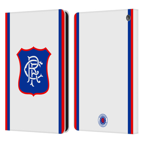 Rangers FC 2025/26 Kit Away Leather Book Wallet Case Cover For Amazon Fire HD 8/Fire HD 8 Plus 2020