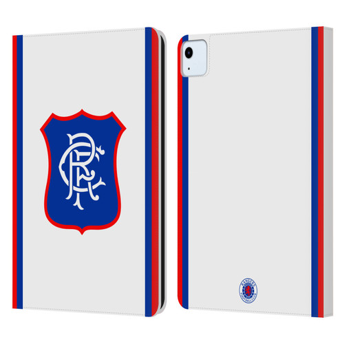 Rangers FC 2025/26 Kit Away Leather Book Wallet Case Cover For Apple iPad Air 11 2020/2022/2024/2025