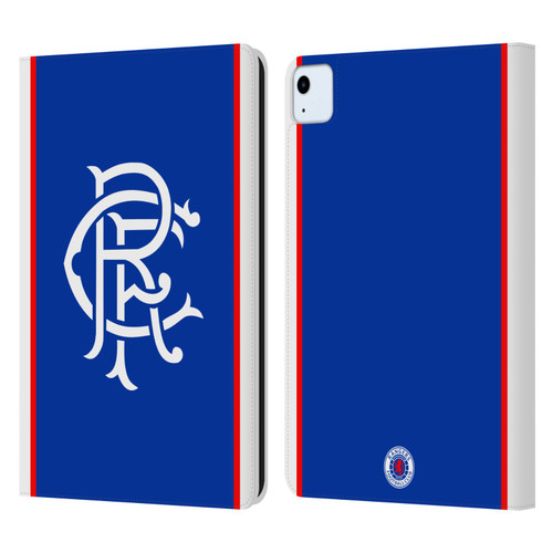 Rangers FC 2025/26 Kit Home Leather Book Wallet Case Cover For Apple iPad Air 11 2020/2022/2024/2025