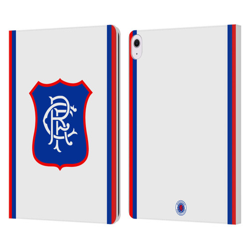 Rangers FC 2025/26 Kit Away Leather Book Wallet Case Cover For Apple iPad Air 13 2024/2025