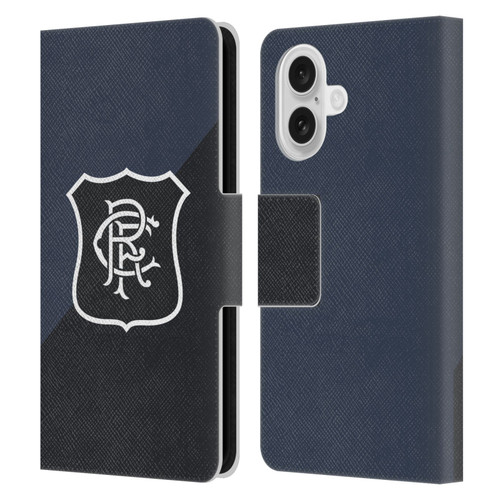 Rangers FC 2025/26 Kit Third Leather Book Wallet Case Cover For Apple iPhone 16