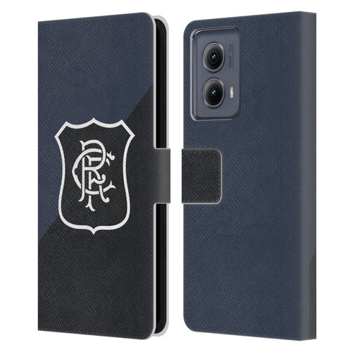 Rangers FC 2025/26 Kit Third Leather Book Wallet Case Cover For Motorola Edge (2024)