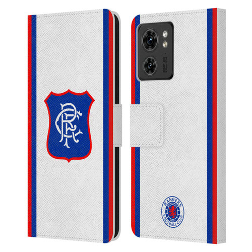 Rangers FC 2025/26 Kit Away Leather Book Wallet Case Cover For Motorola Moto Edge 40/Edge (2023)