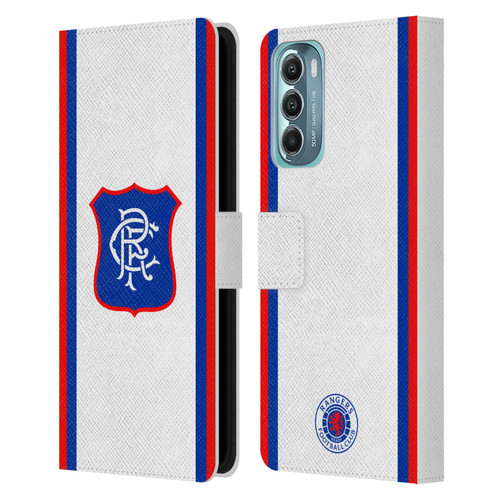 Rangers FC 2025/26 Kit Away Leather Book Wallet Case Cover For Motorola Moto G Stylus 5G (2022)