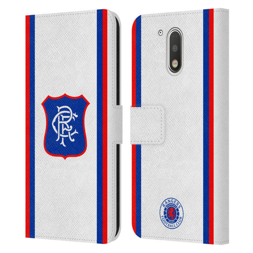 Rangers FC 2025/26 Kit Away Leather Book Wallet Case Cover For Motorola Moto G41