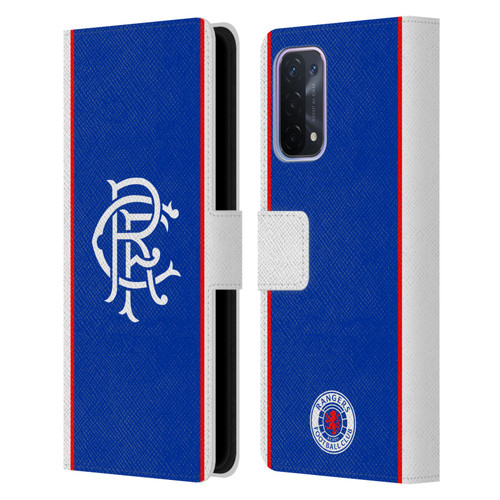 Rangers FC 2025/26 Kit Home Leather Book Wallet Case Cover For OPPO A54 5G