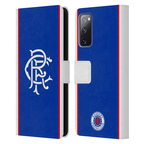 Rangers FC 2025/26 Kit Home Leather Book Wallet Case Cover For Samsung Galaxy S20 FE / 5G