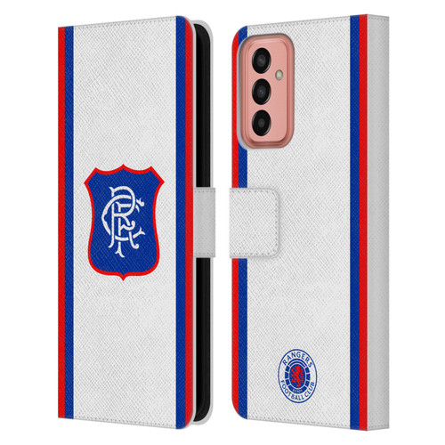 Rangers FC 2025/26 Kit Away Leather Book Wallet Case Cover For Samsung Galaxy M13 (2022)