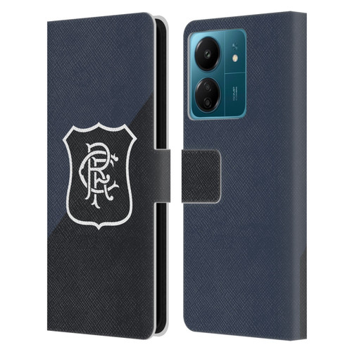Rangers FC 2025/26 Kit Third Leather Book Wallet Case Cover For Xiaomi Redmi 13C 4G Rangers FC 2025/26 Kit Third Leather Book Wallet Case Cover For Xiaomi Redmi 13C 4G