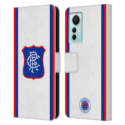 Rangers FC 2025/26 Kit Away Leather Book Wallet Case Cover For Xiaomi 12 Lite