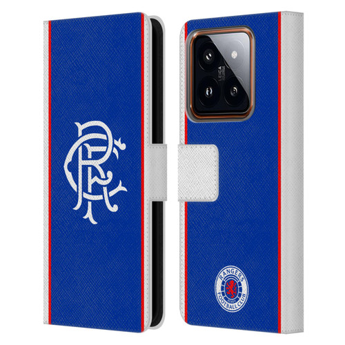 Rangers FC 2025/26 Kit Home Leather Book Wallet Case Cover For Xiaomi 14
