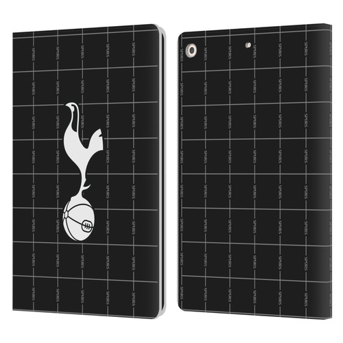 Tottenham Hotspur F.C. 2025/26 Badge Kit Away Leather Book Wallet Case Cover For Apple iPad 10.2 2019/2020/2021