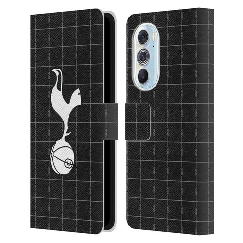 Tottenham Hotspur F.C. 2025/26 Badge Kit Away Leather Book Wallet Case Cover For Motorola Edge X30