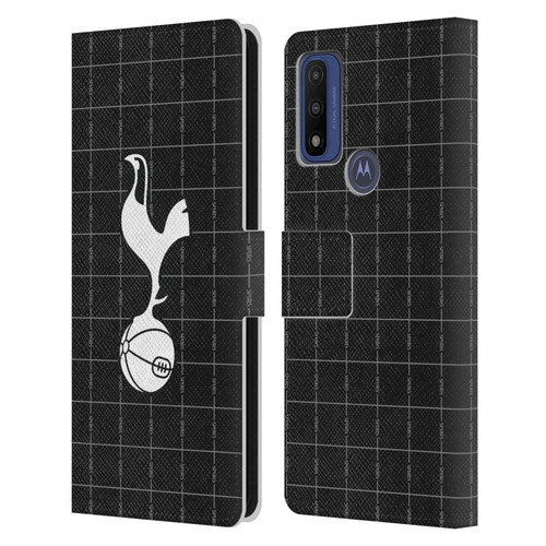 Tottenham Hotspur F.C. 2025/26 Badge Kit Away Leather Book Wallet Case Cover For Motorola G Pure