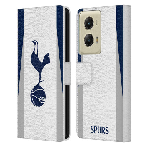 Tottenham Hotspur F.C. 2025/26 Badge Kit Home Leather Book Wallet Case Cover For Motorola Moto G Stylus 5G (2024)