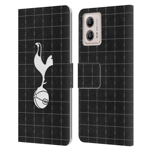 Tottenham Hotspur F.C. 2025/26 Badge Kit Away Leather Book Wallet Case Cover For Motorola Moto G53 5G