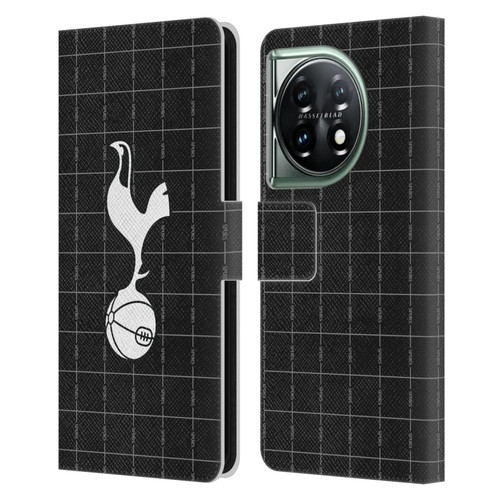 Tottenham Hotspur F.C. 2025/26 Badge Kit Away Leather Book Wallet Case Cover For OnePlus 11 5G