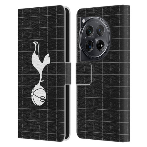 Tottenham Hotspur F.C. 2025/26 Badge Kit Away Leather Book Wallet Case Cover For OnePlus 12