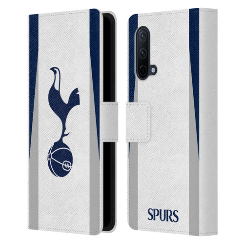 Tottenham Hotspur F.C. 2025/26 Badge Kit Home Leather Book Wallet Case Cover For OnePlus Nord CE 5G