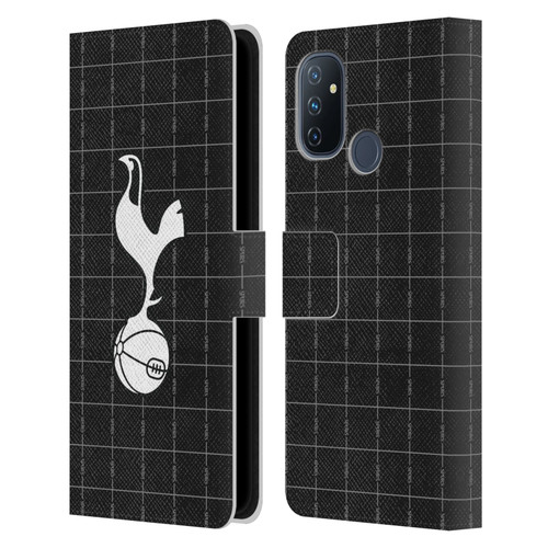 Tottenham Hotspur F.C. 2025/26 Badge Kit Away Leather Book Wallet Case Cover For OnePlus Nord N100