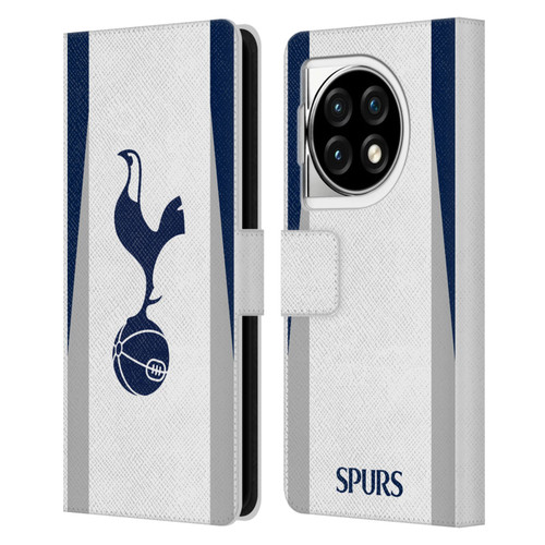 Tottenham Hotspur F.C. 2025/26 Badge Kit Home Leather Book Wallet Case Cover For OPPO OnePlus Ace 3 5G