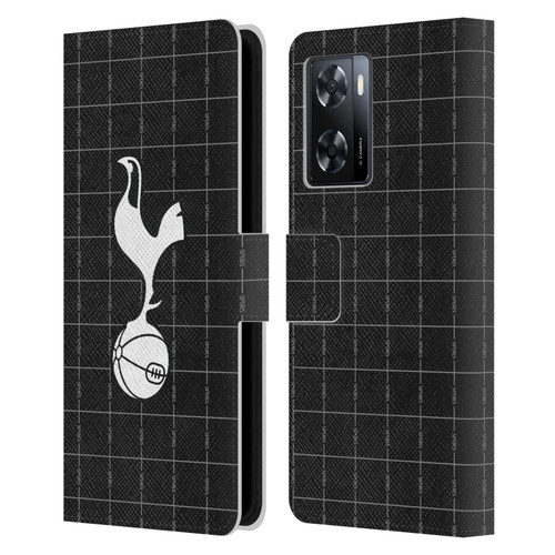 Tottenham Hotspur F.C. 2025/26 Badge Kit Away Leather Book Wallet Case Cover For OPPO A57s
